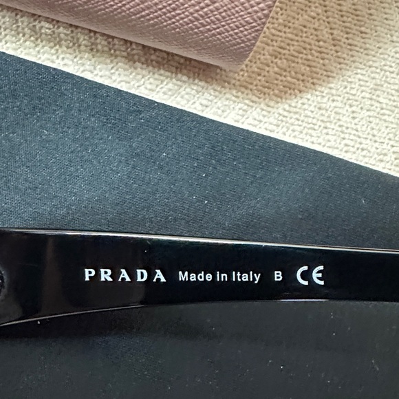 Prada Oversized Black Sunglasses - Picture 7 of 10
